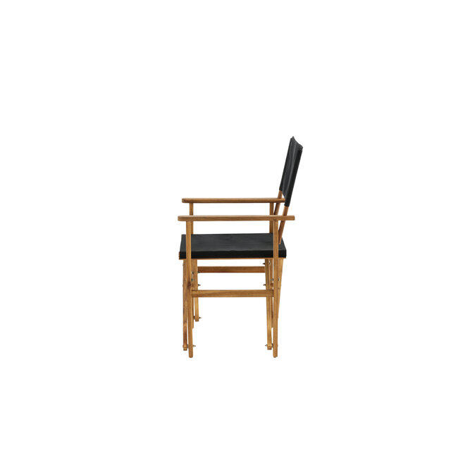 Gartenstuhl Marion – Essstuhl 53×55×90 cm Akazienholz und Polyester