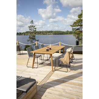 Venture Home Gartenstuhl Lindos Grau – Bequemer Sitzkomfort für draußen