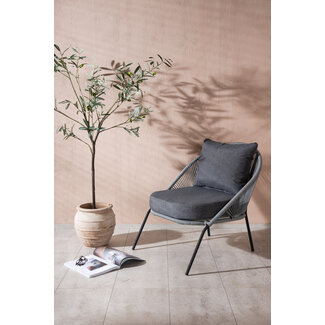 Venture Home Gartensessel Lindos Grau – Entspannen im Freien