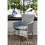 Gartenstuhl Malina Grau – Outdoor-Essstuhl 60×58×86 cm
