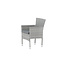Gartenstuhl Malina Grau – Outdoor-Essstuhl 60×58×86 cm