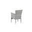 Gartenstuhl Malina Grau – Outdoor-Essstuhl 60×58×86 cm