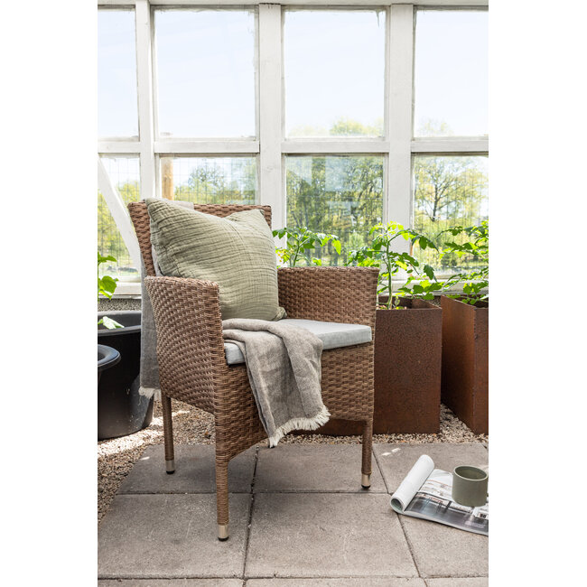 Gartenstuhl Malina – Outdoor-Essstuhl 60×58×86 cm