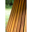 Gartentisch Lumpur Natur – Runder Esstisch ø120×75 cm Akazienholz Teaklook