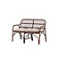 Gartensofa Nella Dark Walnut – Loungekomfort für die Terrasse