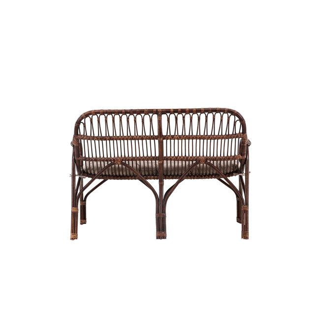 Gartensofa Nella Dark Walnut – Loungekomfort für die Terrasse