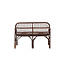 Gartensofa Nella Dark Walnut – Loungekomfort für die Terrasse
