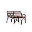 Gartensofa Nella Dark Walnut – Loungekomfort für die Terrasse