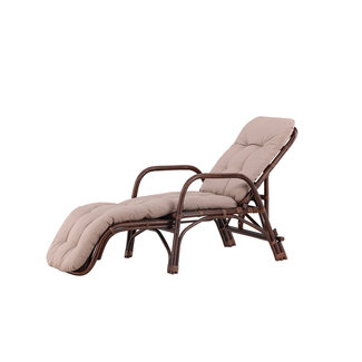 Venture Home Gartenliege Nella Dark Walnut – Entspannung pur im Garten