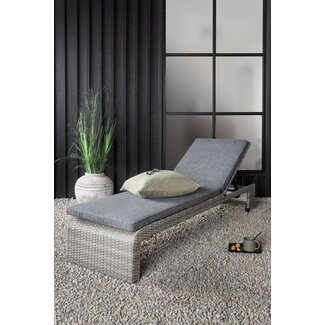 Venture Home Gartenliege London Grau – Entspannung pur im Garten