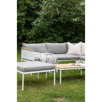 Venture Home Lounge-Set Nettan Weiß – Moderne Outdoor-Lounge