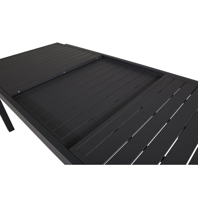 Gartentisch Marbella Schwarz – Robuster Mittelpunkt im Garten