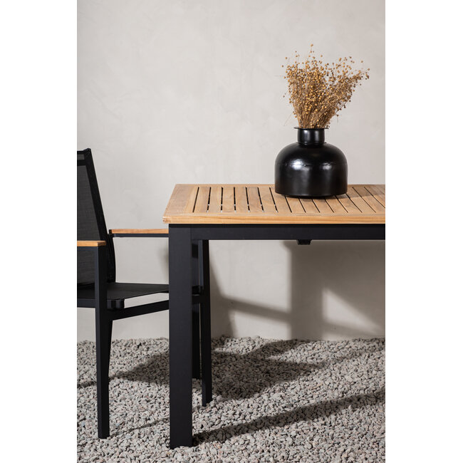 Gartentisch Panama Schwarz – Robuster Mittelpunkt im Garten