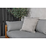 Gartensofa Marion Natur – 3-Sitzer Sofa-Bank 185×56×92 cm Akazienholz und Stoff