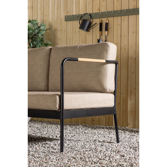 Lounge-Set Pehnna Schwarz – Moderne Outdoor-Lounge