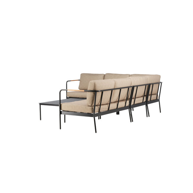 Lounge-Set Pehnna Schwarz – Moderne Outdoor-Lounge