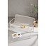 Gartenbank Peking Beige – 2-Sitzer Aluminium-Bank 130×64×85 cm
