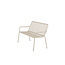 Gartenbank Peking Beige – 2-Sitzer Aluminium-Bank 130×64×85 cm