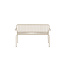 Gartenbank Peking Beige – 2-Sitzer Aluminium-Bank 130×64×85 cm