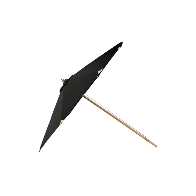 Sonnenschirm Nypo Schwarz – Neigbarer Großschirm ø330 cm Polyester