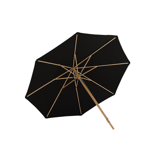 Sonnenschirm Nypo Schwarz – Neigbarer Großschirm ø330 cm Polyester