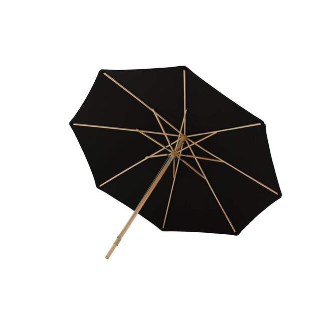 Sonnenschirm Nypo Schwarz – Neigbarer Großschirm ø330 cm Polyester