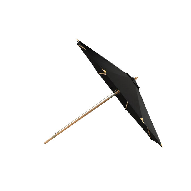 Sonnenschirm Nypo Schwarz – Neigbarer Großschirm ø330 cm Polyester