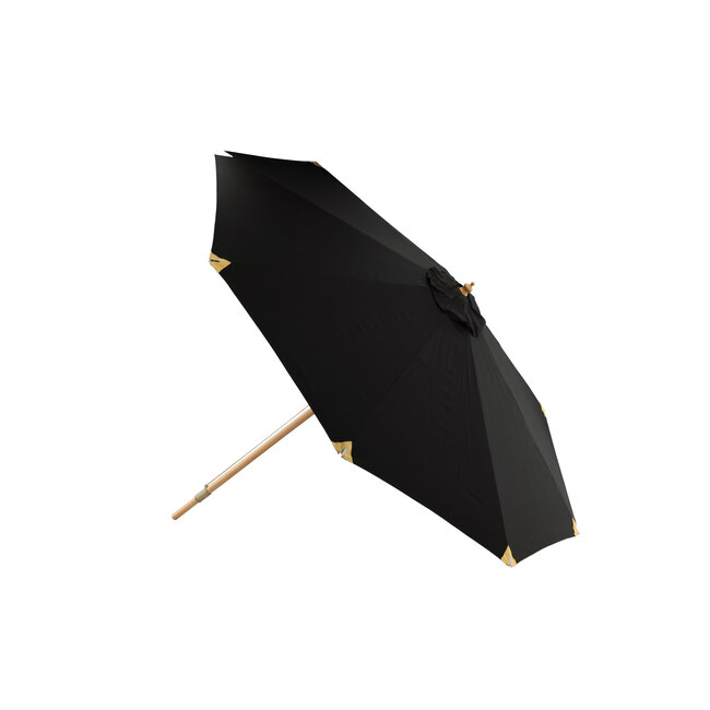Sonnenschirm Nypo Schwarz – Neigbarer Großschirm ø330 cm Polyester