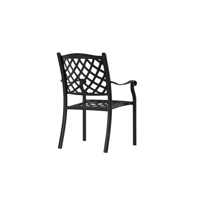 Gartenstuhl Òbidos Schwarz – Bequemer Sitzkomfort für draußen
