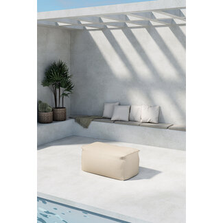 Venture Home Relaxsessel Redang Beige Premium – Loungebag 118×94×83 cm aus hochwertigem Olefin-Stoff