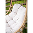 Hängestuhl Pulau Natur/Beige – Schaukel-Hängesessel 80×70 cm aus Rattan mit Kissen