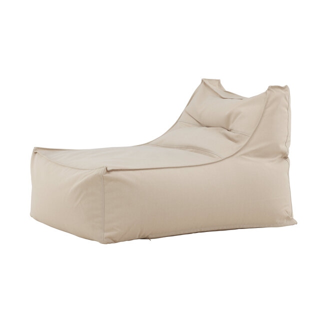 Relaxsessel Redang Beige – Komfort-Lounge-Puff 118×94×83 cm aus Polyester und Polypropylen