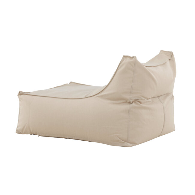 Relaxsessel Redang Beige – Komfort-Lounge-Puff 118×94×83 cm aus Polyester und Polypropylen