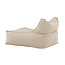 Relaxsessel Redang Beige – Komfort-Lounge-Puff 118×94×83 cm aus Polyester und Polypropylen