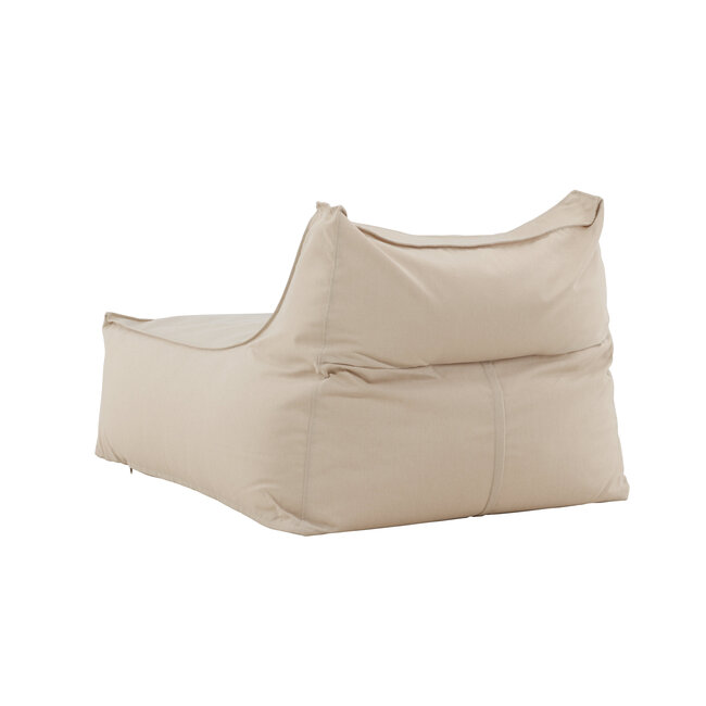 Relaxsessel Redang Beige – Komfort-Lounge-Puff 118×94×83 cm aus Polyester und Polypropylen