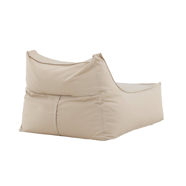 Relaxsessel Redang Beige – Komfort-Lounge-Puff 118×94×83 cm aus Polyester und Polypropylen