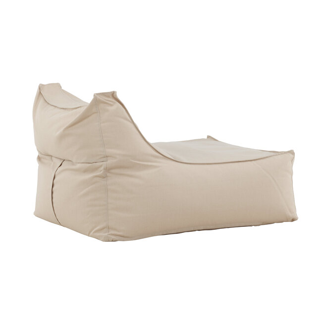 Relaxsessel Redang Beige – Komfort-Lounge-Puff 118×94×83 cm aus Polyester und Polypropylen