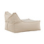 Relaxsessel Redang Beige – Komfort-Lounge-Puff 118×94×83 cm aus Polyester und Polypropylen