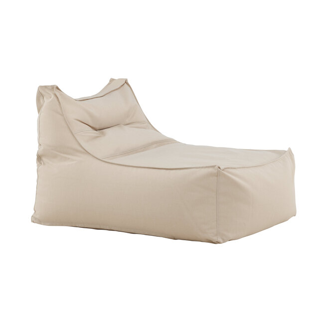 Relaxsessel Redang Beige – Komfort-Lounge-Puff 118×94×83 cm aus Polyester und Polypropylen