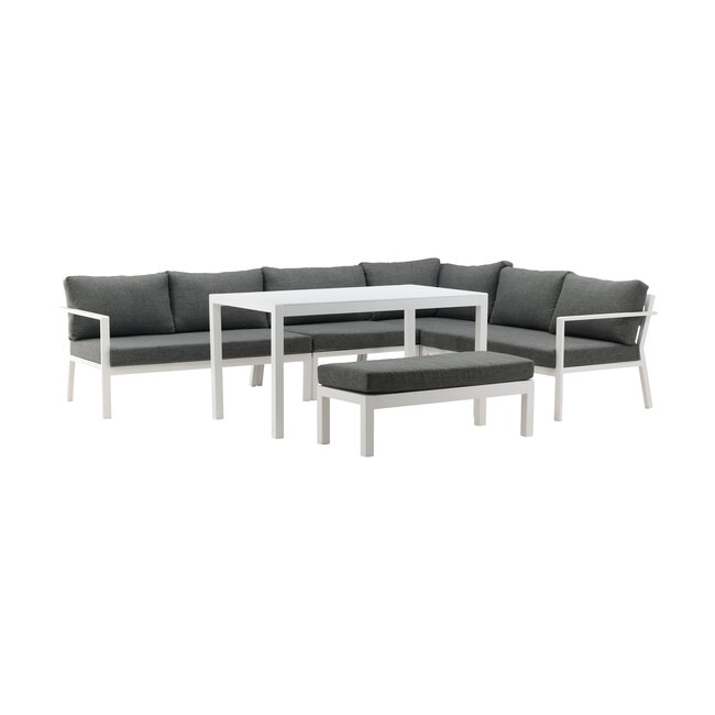 Lounge-Set Ramos Schwarz – Moderne Outdoor-Lounge