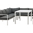 Lounge-Set Ramos Schwarz – Moderne Outdoor-Lounge