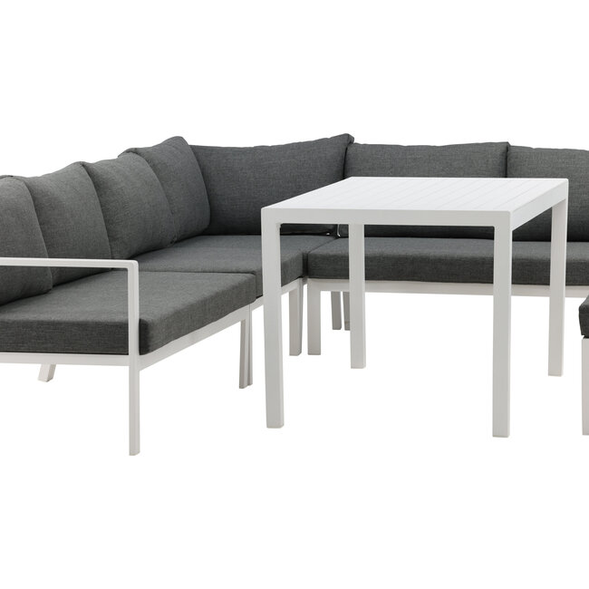 Lounge-Set Ramos Schwarz – Moderne Outdoor-Lounge