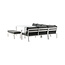 Lounge-Set Ramos Schwarz – Moderne Outdoor-Lounge