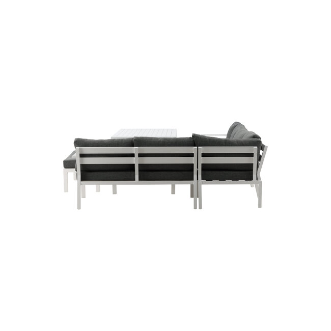 Lounge-Set Ramos Schwarz – Moderne Outdoor-Lounge
