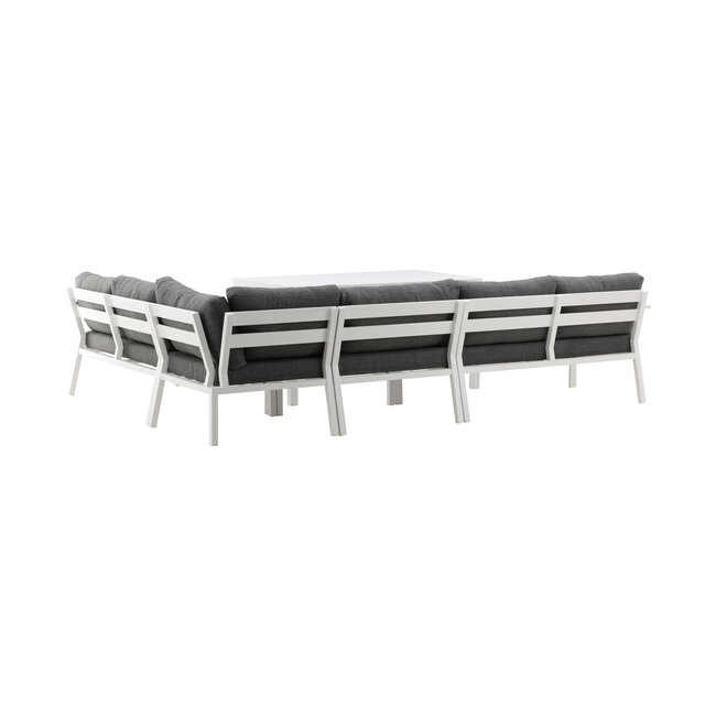 Lounge-Set Ramos Schwarz – Moderne Outdoor-Lounge
