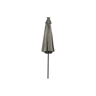 Venture Home Sonnenschirm Sabal Grau – Großer Polyester & Aluminium Sonnenschutz 270×270 cm