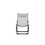 2er Set Gartenliege Seville Grau – Komfortabler Liegestuhl aus Stahl, PVC und Polyester, 63 × 84 × 89 cm, wetterfest