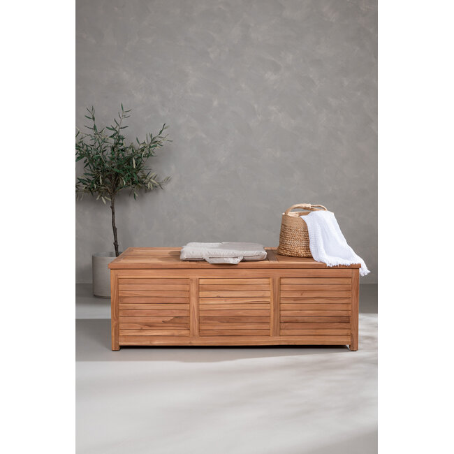 Auflagenbox Trento XXL – Natürliche Eleganz & Intelligenter Stauraum