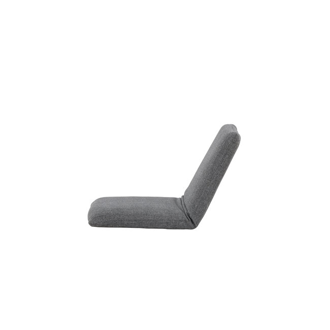 Gartenliege Trond Schwarz – Bequeme Outdoor-Liege aus Polyester, Schaumstoff und Stahl, 40 × 80 × 5 cm, für Garten und Terrasse