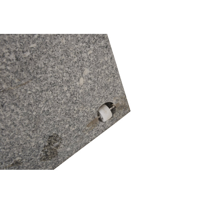 Granit-Schirmständer 40 kg – Massive Stabilität in edler Marmor-Optik